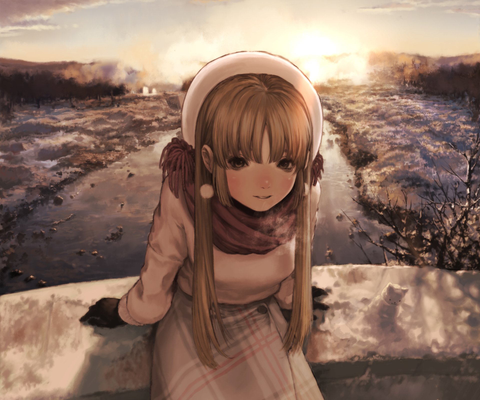 Download Sister Claire (Virtual Youtuber) Anime Virtual Youtuber HD Wallpaper