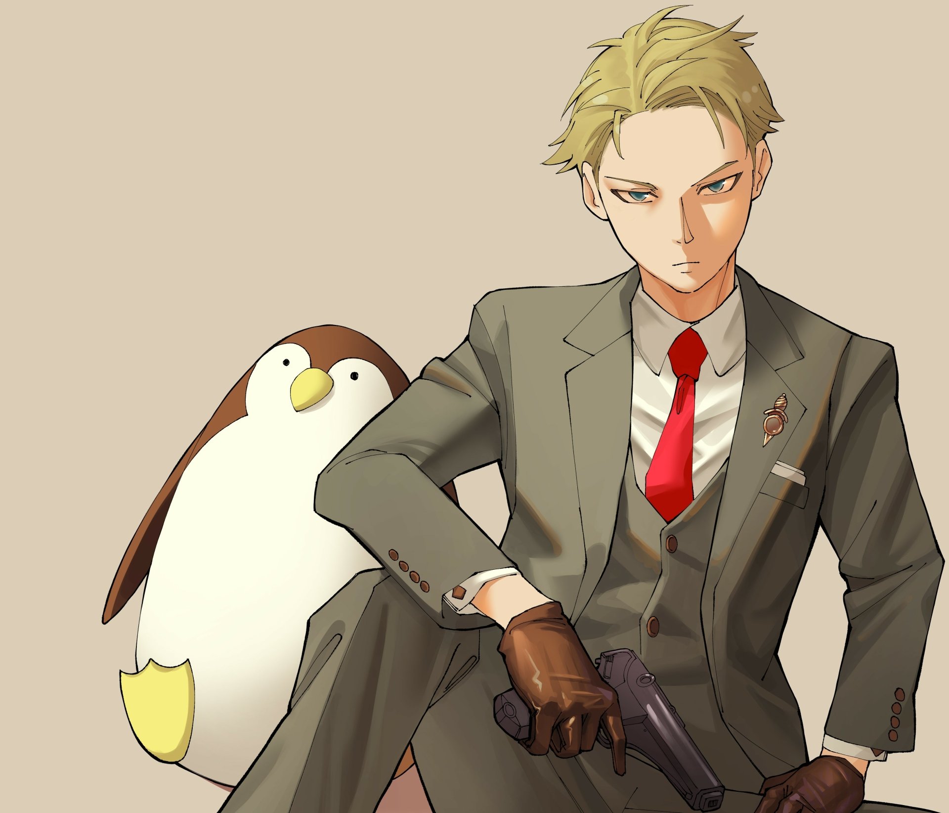 Download Loid Forger Anime Spy X Family 4k Ultra HD Wallpaper by Guryfrog