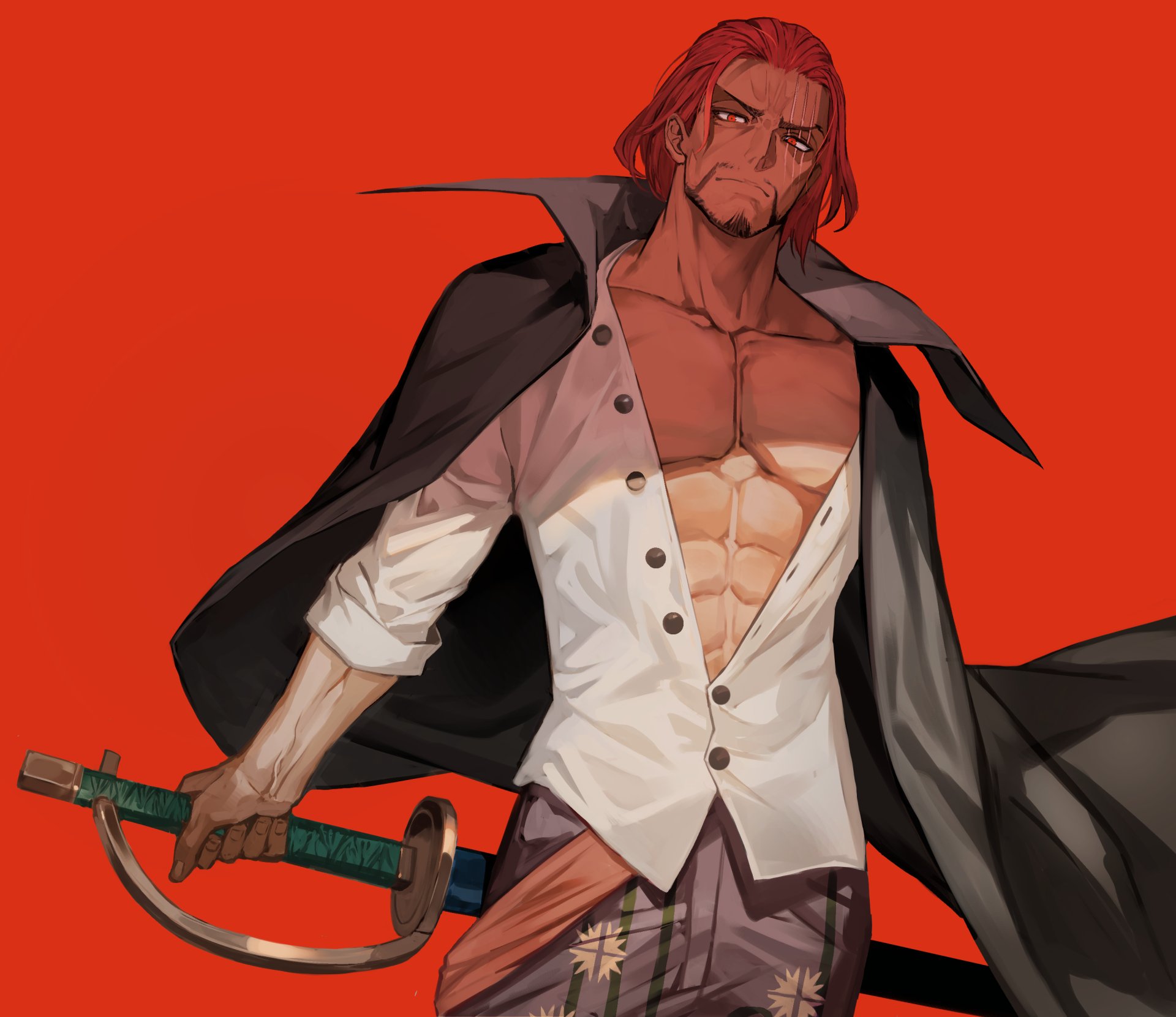 Download Shanks (One Piece) Anime One Piece HD Wallpaper by Lack
