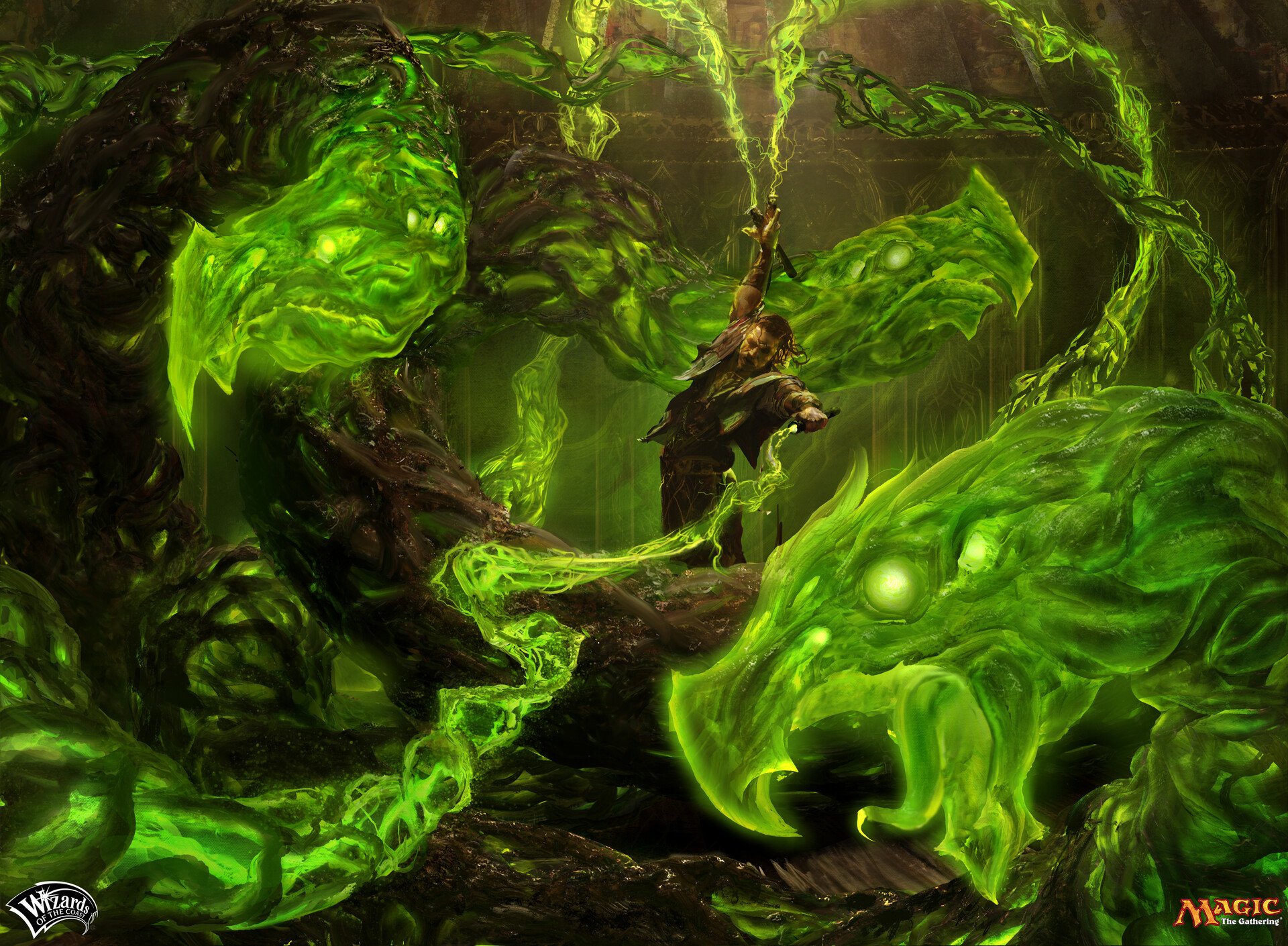 Download Man Made Magic: The Gathering HD Wallpaper by Campbell White