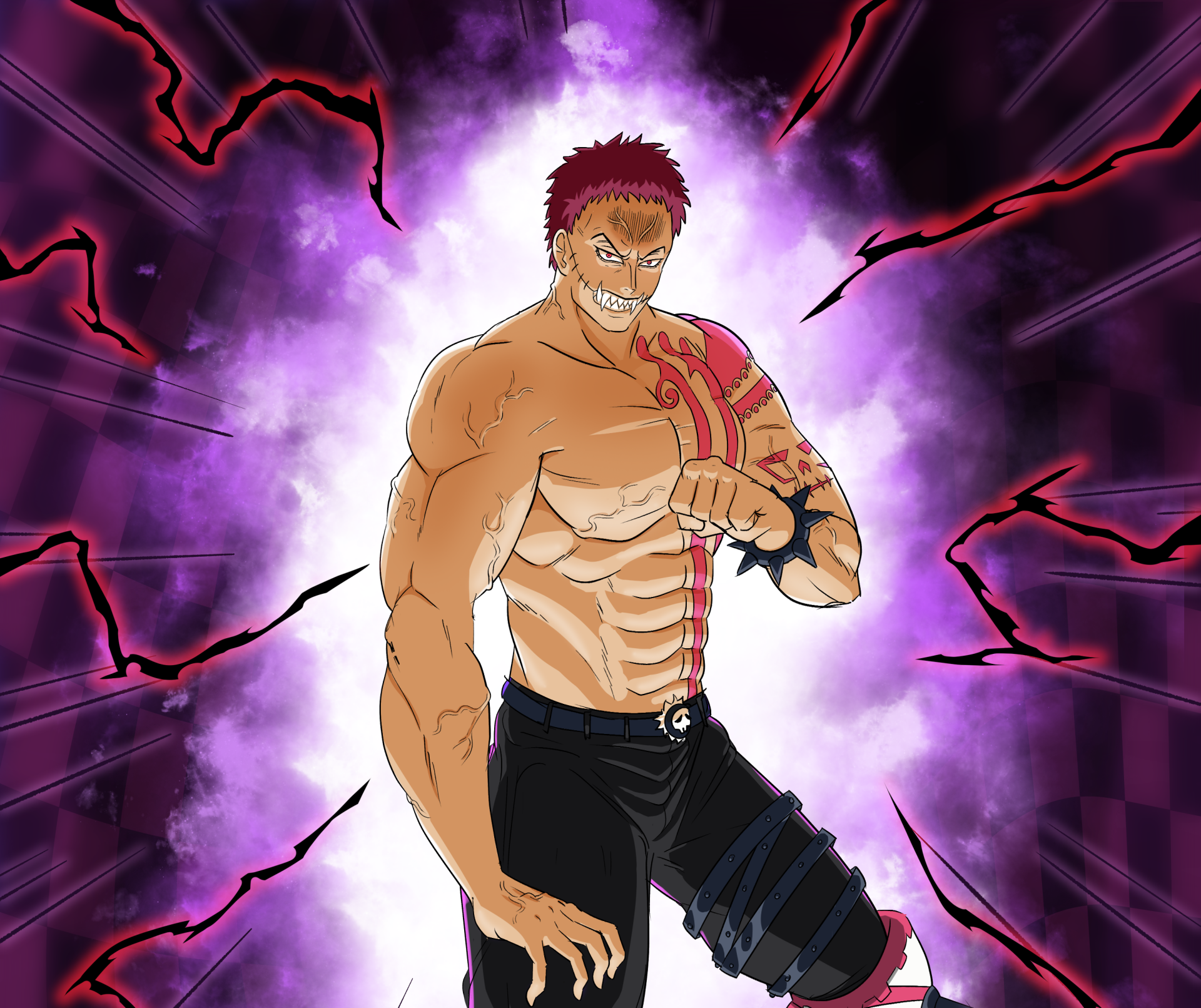 Download Charlotte Katakuri Anime One Piece HD Wallpaper by OKOKConan