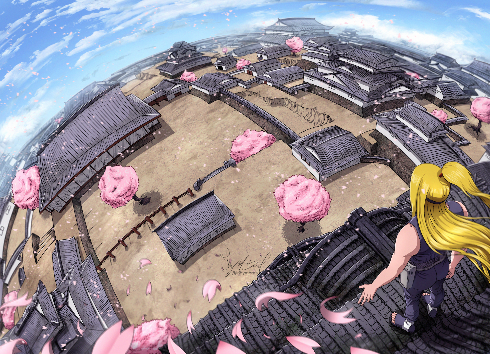 Download Deidara (Naruto) Anime Naruto HD Wallpaper by IndyMBra