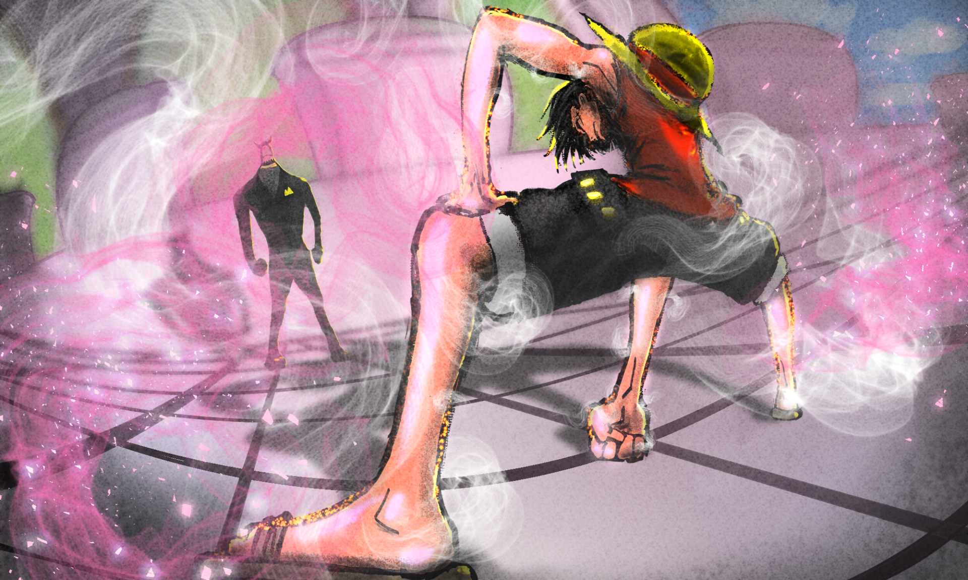 Download Monkey D. Luffy Anime One Piece HD Wallpaper by U