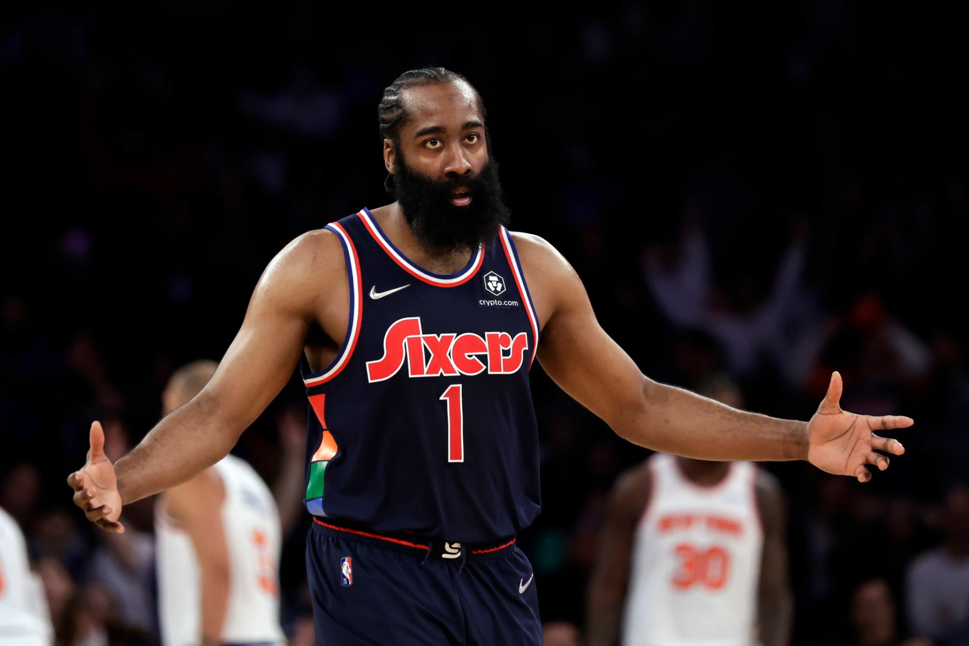 Download Philadelphia 76ers James Harden Sports HD Wallpaper