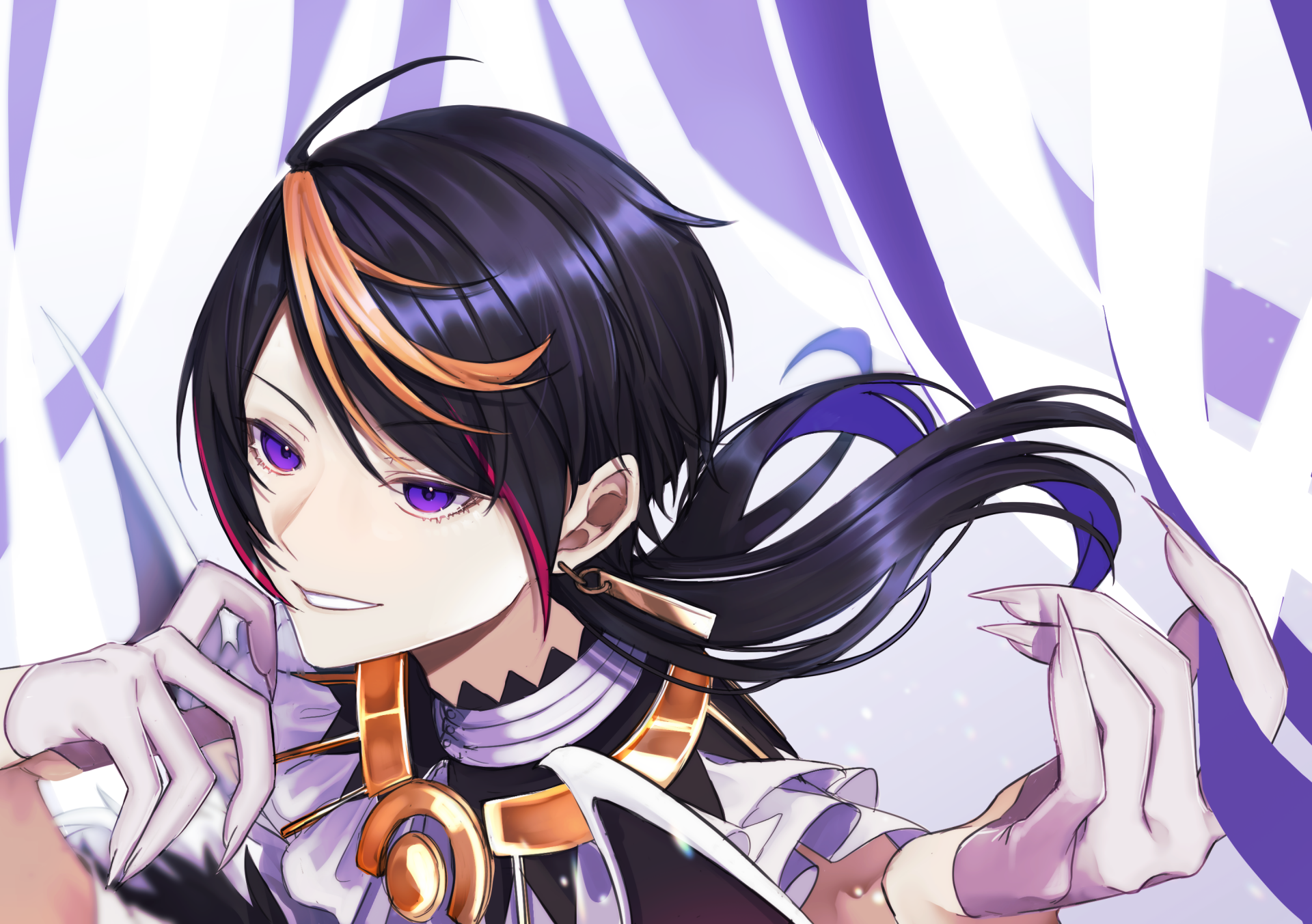 Download Luxiem Shu Yamino Anime Virtual Youtuber HD Wallpaper