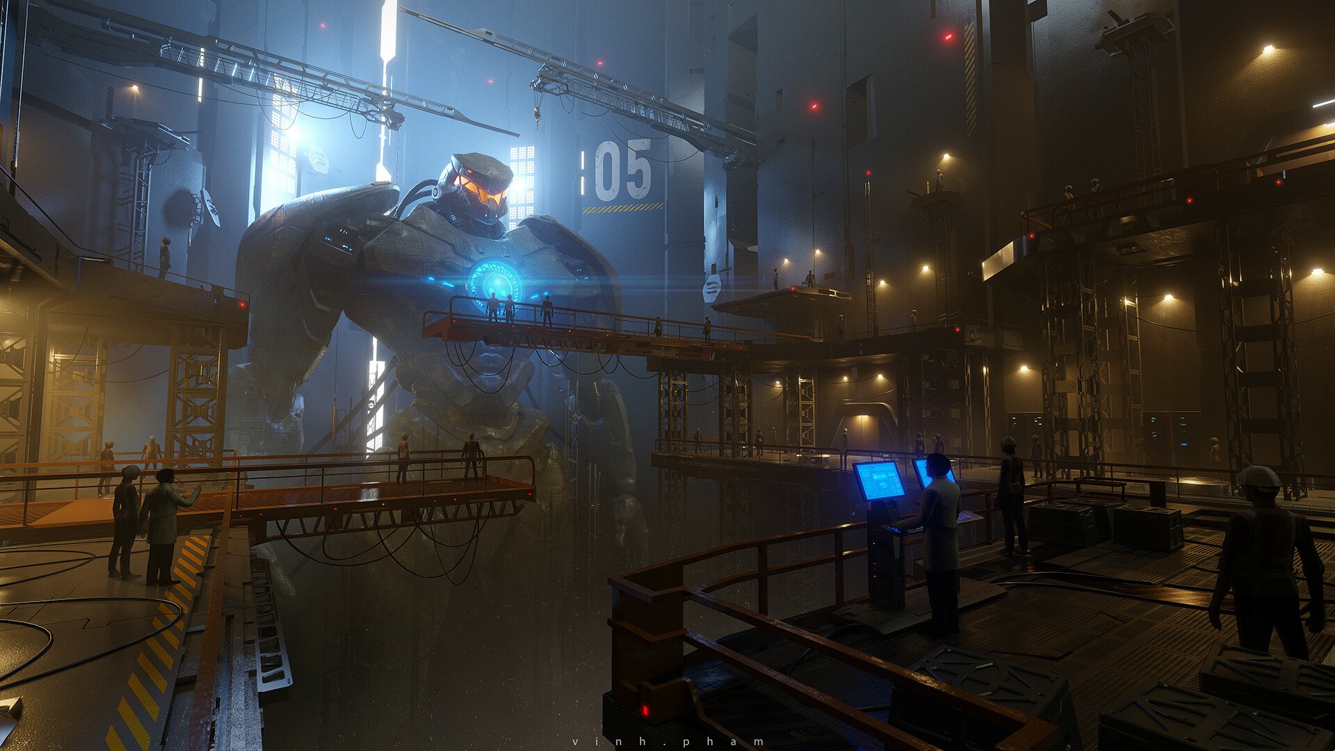 Download Movie Pacific Rim HD Wallpaper by Vinh Pham