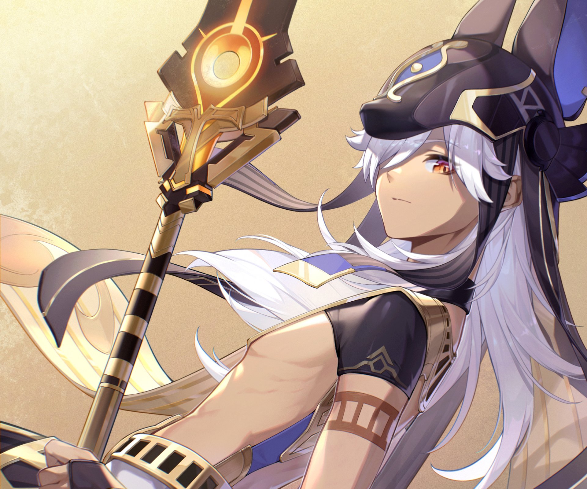 Download Cyno (Genshin Impact) Video Game Genshin Impact HD Wallpaper