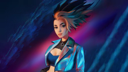 Akali (League Of Legends) K/DA video game League Of Legends HD Desktop Wallpaper | Background Image