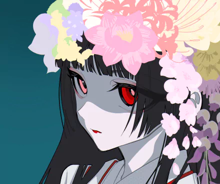 Ai Enma Anime Jigoku Shōjo HD Desktop Wallpaper | Background Image