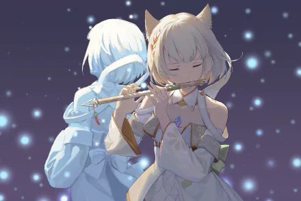 Miyabi (Xenoblade) Mio (Xenoblade) video game Xenoblade Chronicles 3 HD Desktop Wallpaper | Background Image