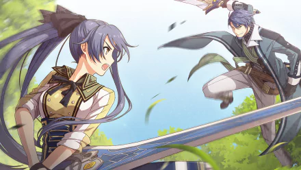 Victor S Arseid Laura S Arseid Anime The Legend of Heroes: Trails of Cold Steel HD Desktop Wallpaper | Background Image