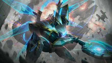 Armored Titan Nasus Splash by Jiunn Kuo