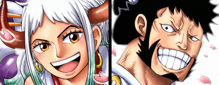 Kin'emon (One Piece) Yamato (One Piece) Anime One Piece HD Desktop Wallpaper | Background Image