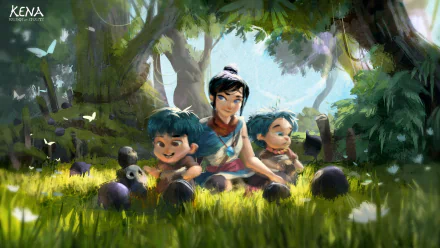 video game Kena: Bridge of Spirits HD Desktop Wallpaper | Background Image