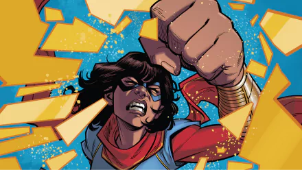 Kamala Khan Comic Ms. Marvel HD Desktop Wallpaper | Background Image