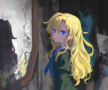 Mary (Ib) video game Ib (2012) HD Desktop Wallpaper | Background Image