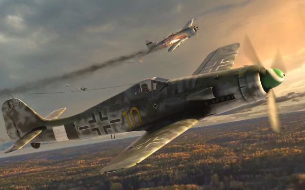 luftwaffe military Focke-Wulf Fw 190 HD Desktop Wallpaper | Background Image