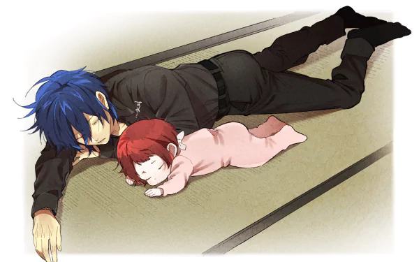 Yaeka Sakuragi Tooru Kirishima Anime The Yakuza's Guide to Babysitting HD Desktop Wallpaper | Background Image