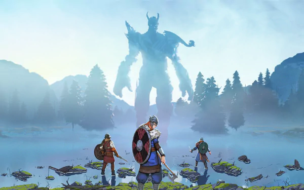 video game Tribes of Midgard HD Desktop Wallpaper | Background Image