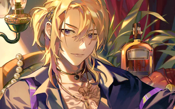 Luxiem Luca Kaneshiro Anime Virtual Youtuber HD Desktop Wallpaper | Background Image