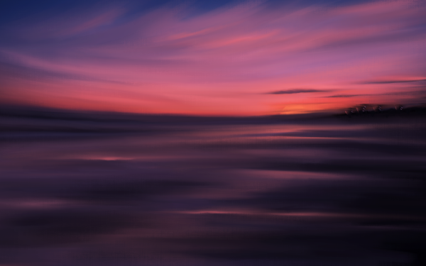 Artistic Landscape Cloud Sunset Blue Red Sky HD Wallpaper | Background Image