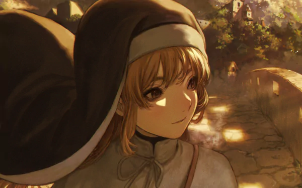 Sister Claire (Virtual Youtuber) Anime Virtual Youtuber HD Desktop Wallpaper | Background Image