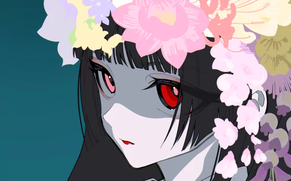Ai Enma Anime Hell Girl HD Desktop Wallpaper | Background Image