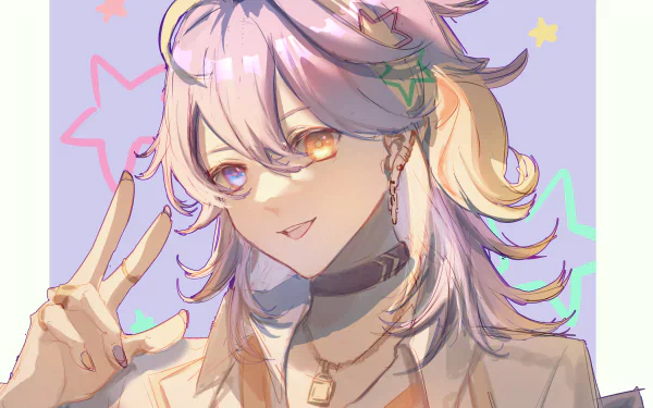 Aster Arcadia Anime Virtual Youtuber HD Desktop Wallpaper | Background Image