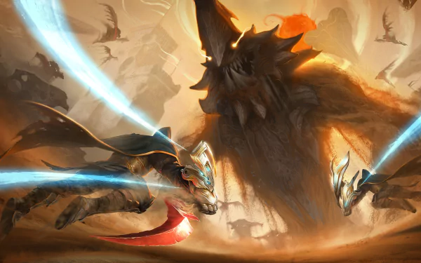 video game Atlas Fallen HD Desktop Wallpaper | Background Image