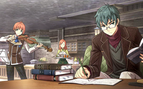 Machias Regnitz Eliot Craig Anime The Legend of Heroes: Trails of Cold Steel HD Desktop Wallpaper | Background Image