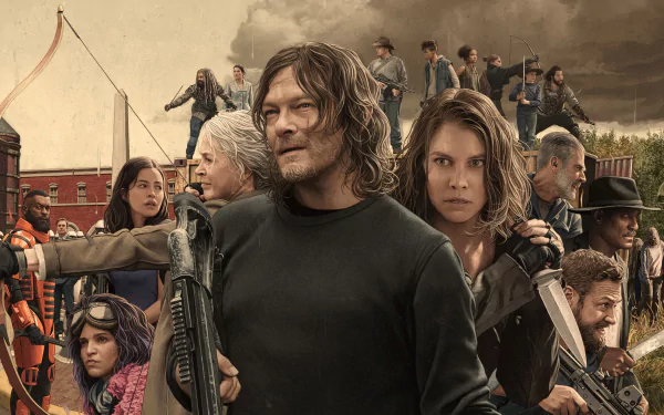 Norman Reedus TV Show The Walking Dead HD Desktop Wallpaper | Background Image