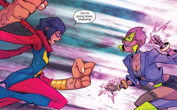 Kamala Khan Comic Ms. Marvel HD Desktop Wallpaper | Background Image