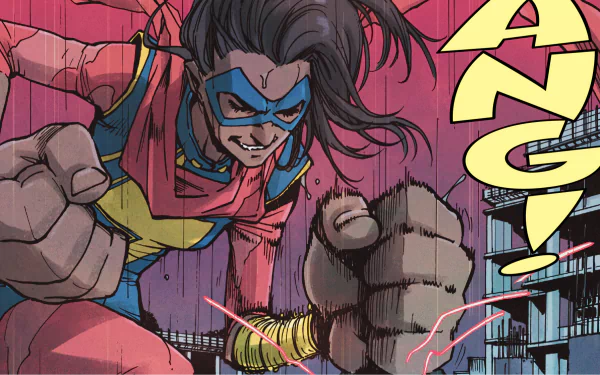 Kamala Khan Comic Ms. Marvel HD Desktop Wallpaper | Background Image