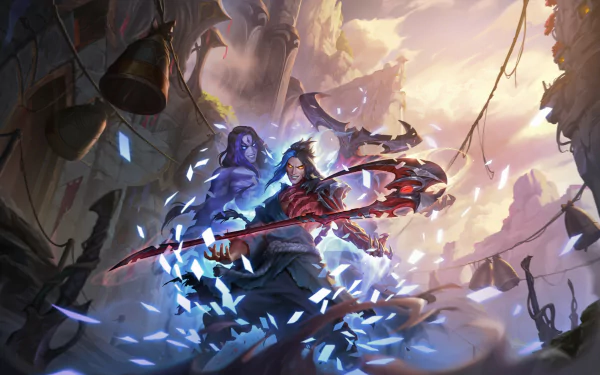 Kayn (League Of Legends) video game Legends of Runeterra HD Desktop Wallpaper | Background Image