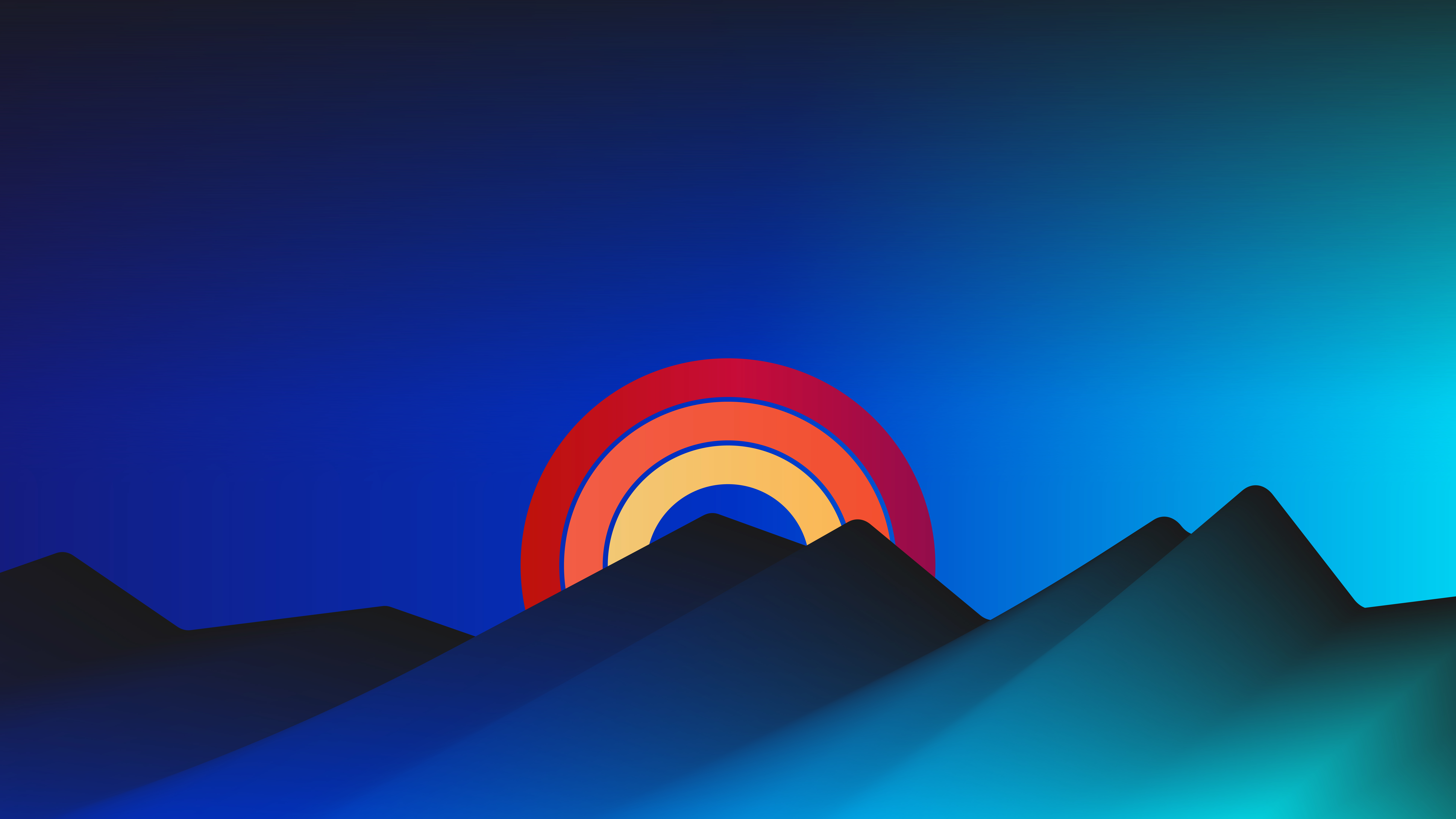 Artistic Sunset 8k Ultra HD Wallpaper