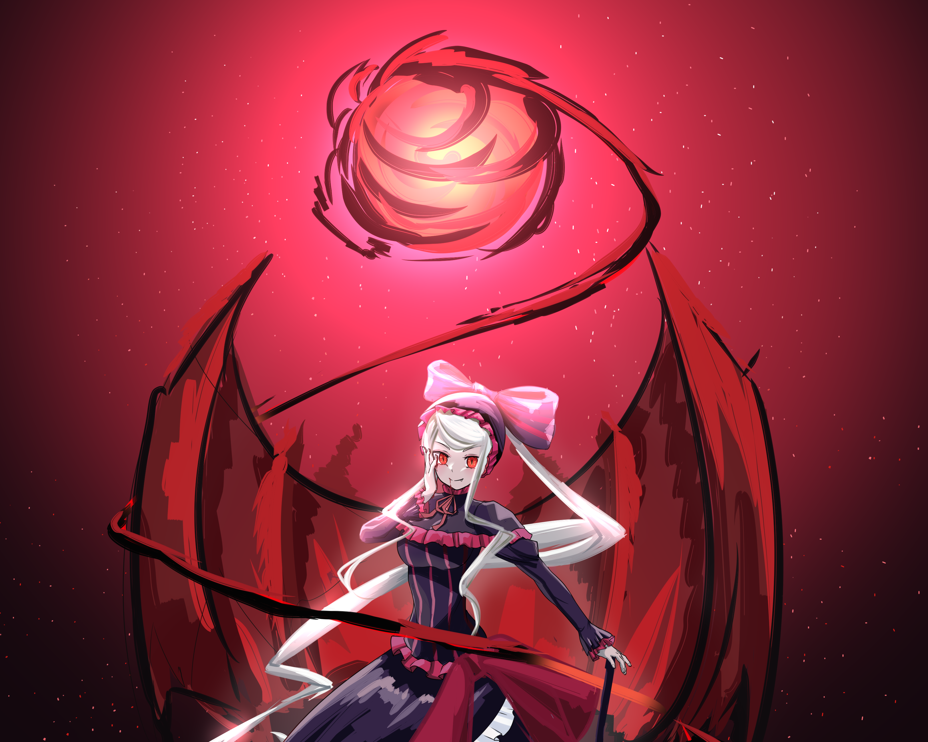 Shalltear Bloodfallen - season 4 ending card