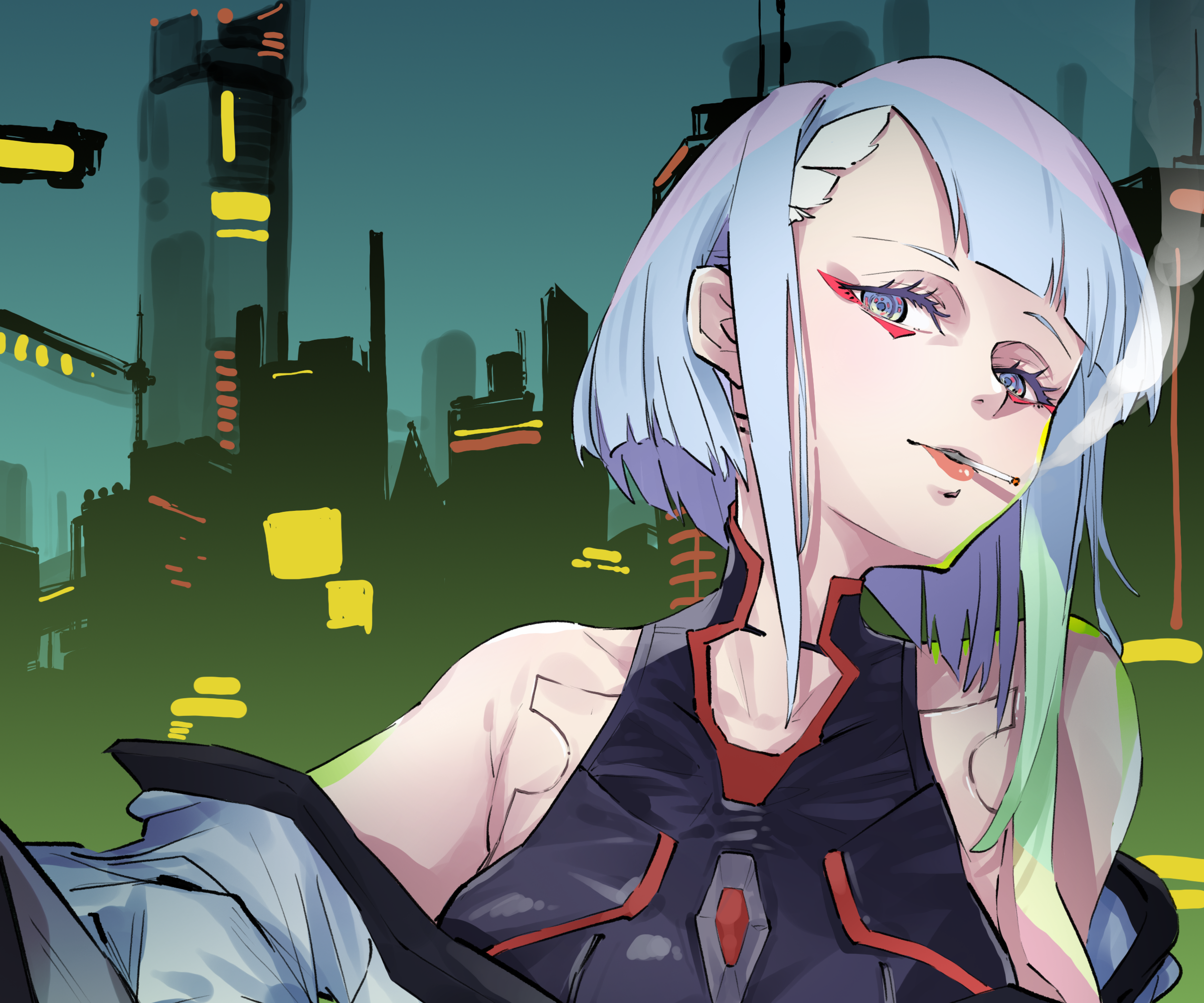 Anime Cyberpunk: Edgerunners HD Wallpaper | Background Image