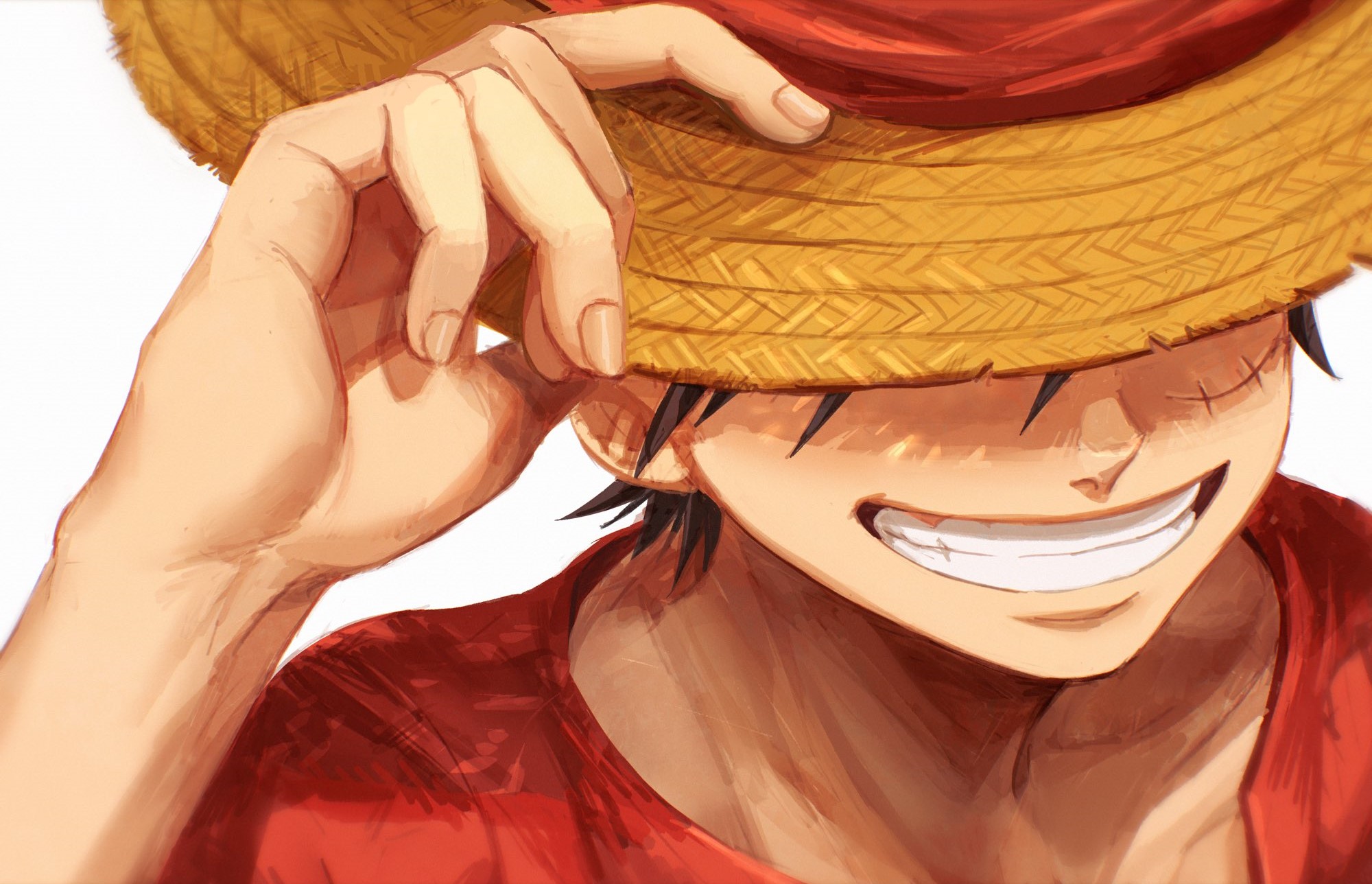 Download Monkey D. Luffy Anime One Piece HD Wallpaper by CHAKE