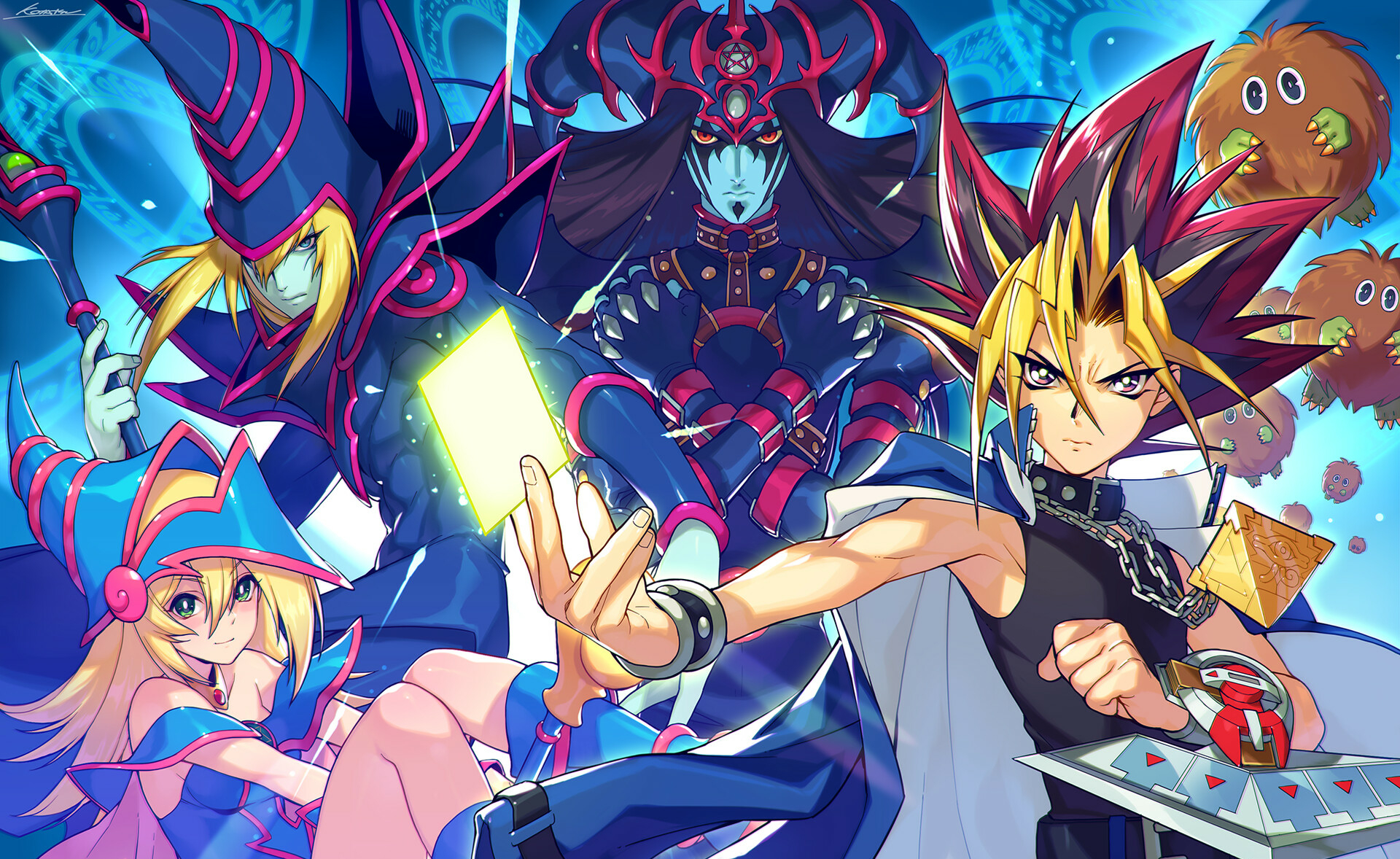 Download Anime Yu-Gi-Oh! HD Wallpaper by Kotatsu g-rough