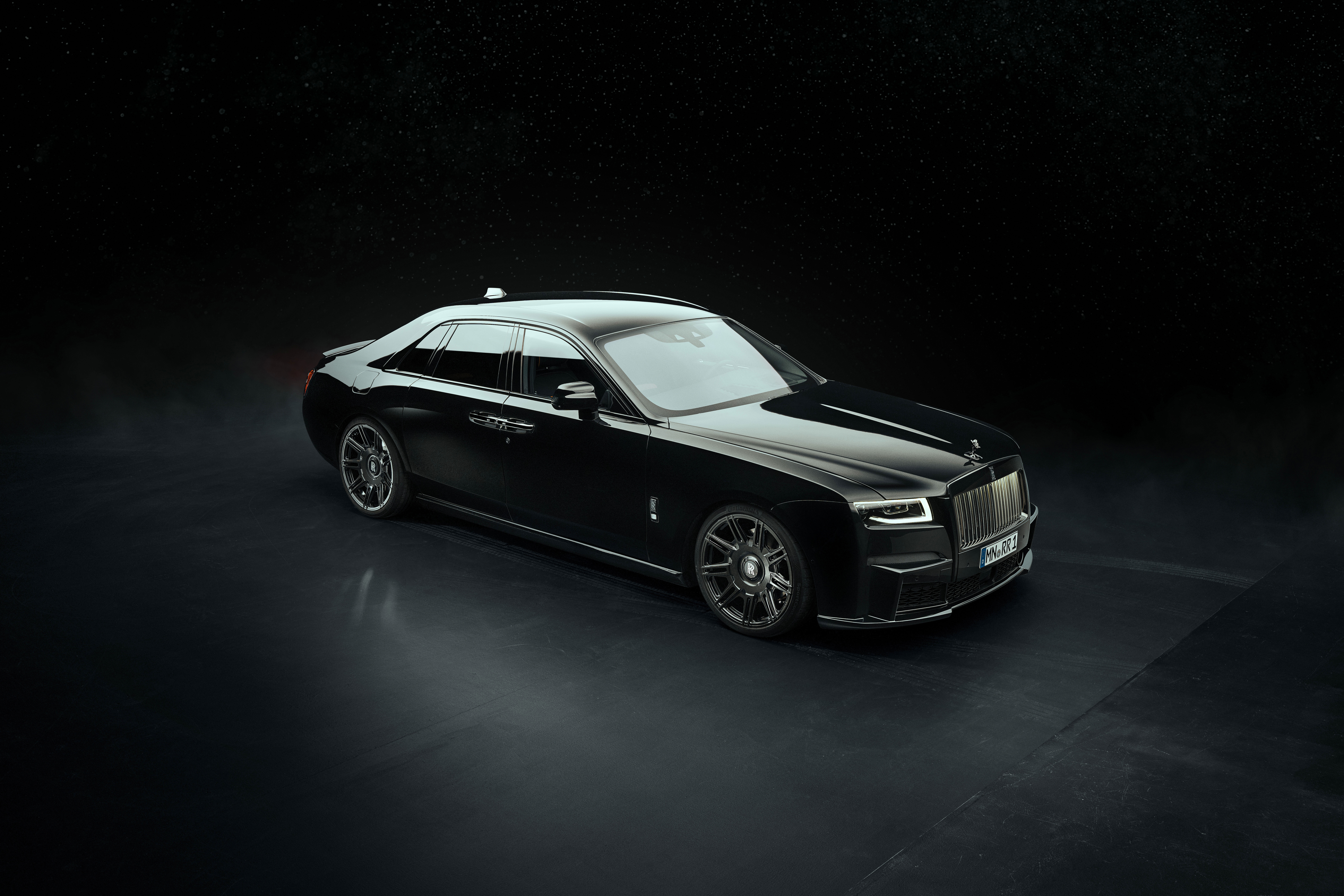 Rolls-Royce Black Badge Ghost 8k Ultra HD Wallpaper