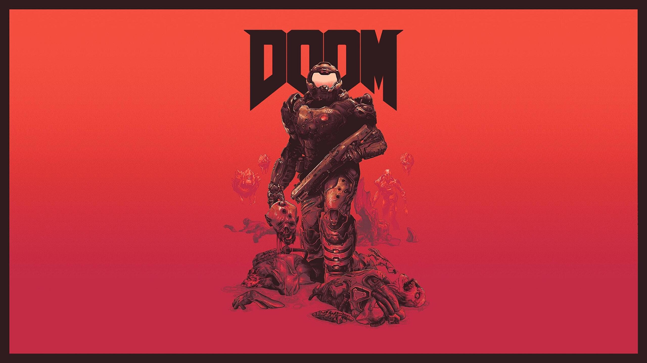 Video Game Doom (2016) HD Wallpaper by Gabz