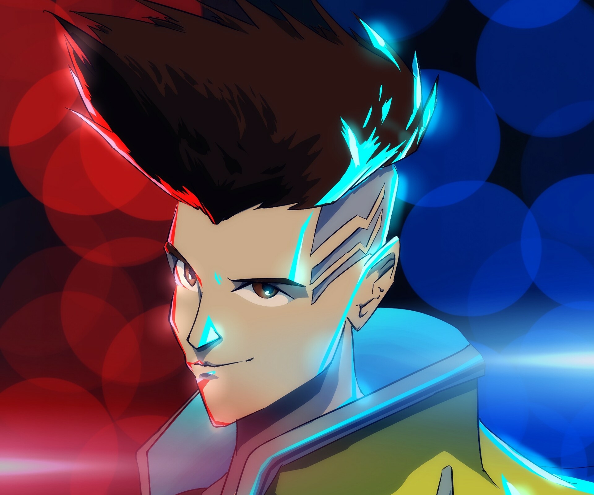 David’s portrait from Cyberpunk Edgerunners by Aksshart