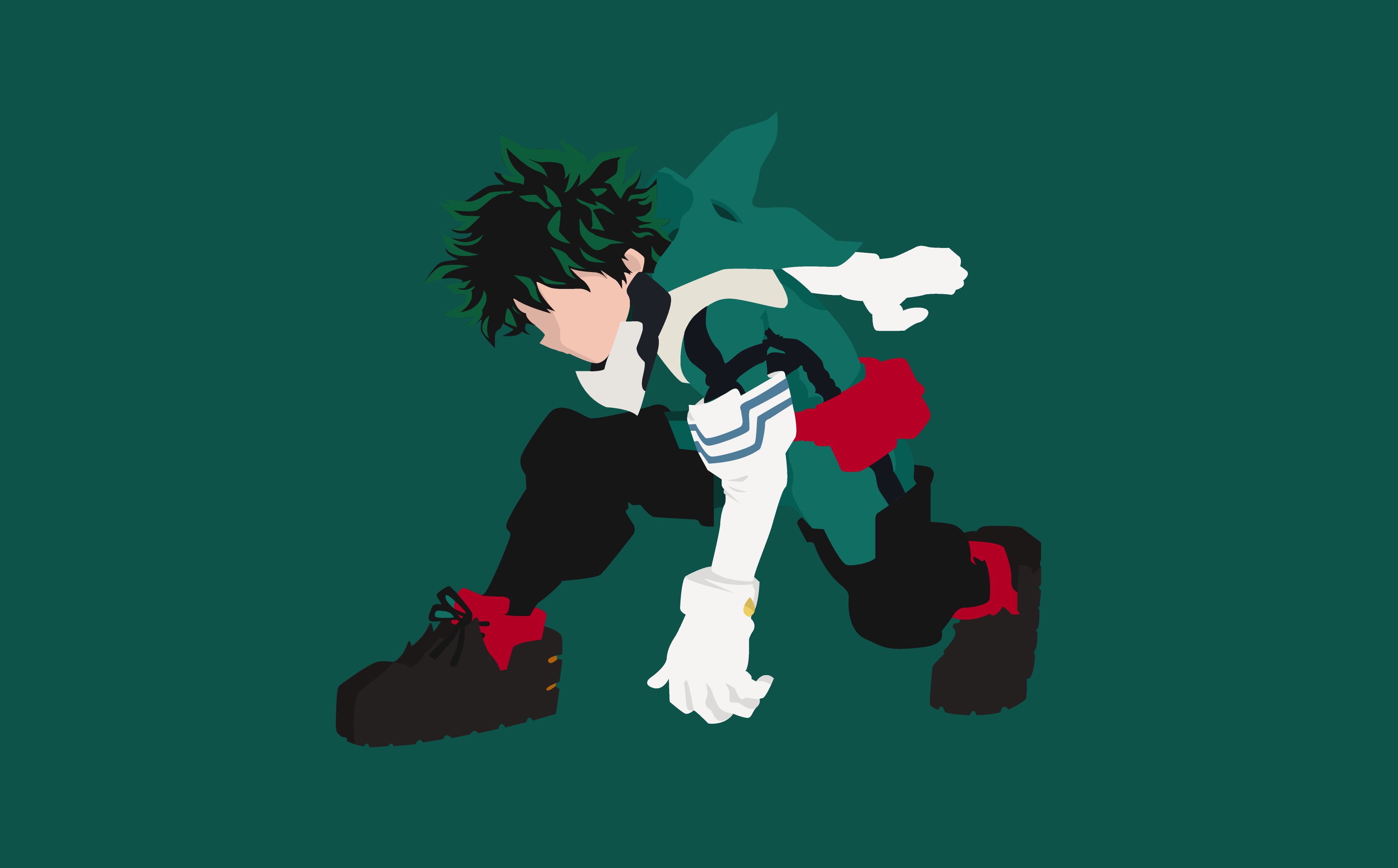 Download Izuku Midoriya Anime My Hero Academia HD Wallpaper by kREiios