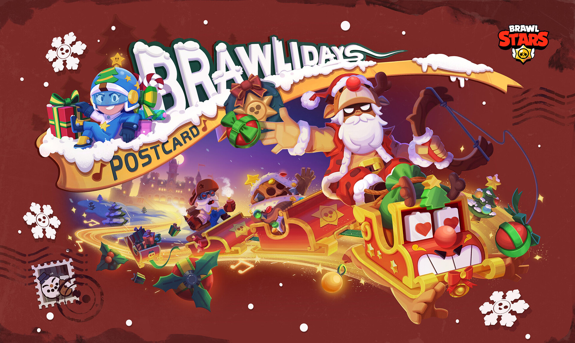 Video Game Brawl Stars HD Wallpaper | Background Image