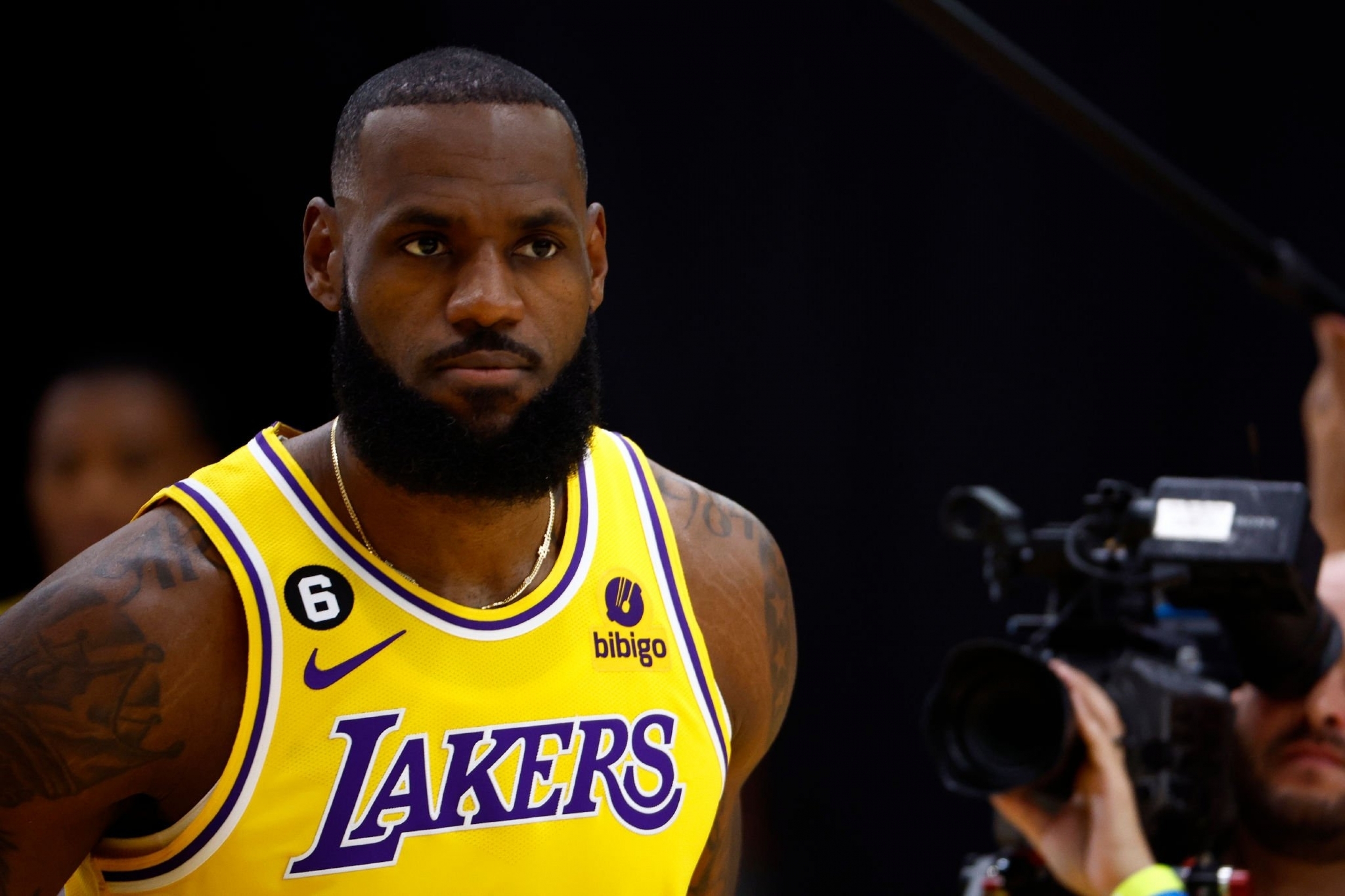 Download Los Angeles Lakers LeBron James Sports HD Wallpaper