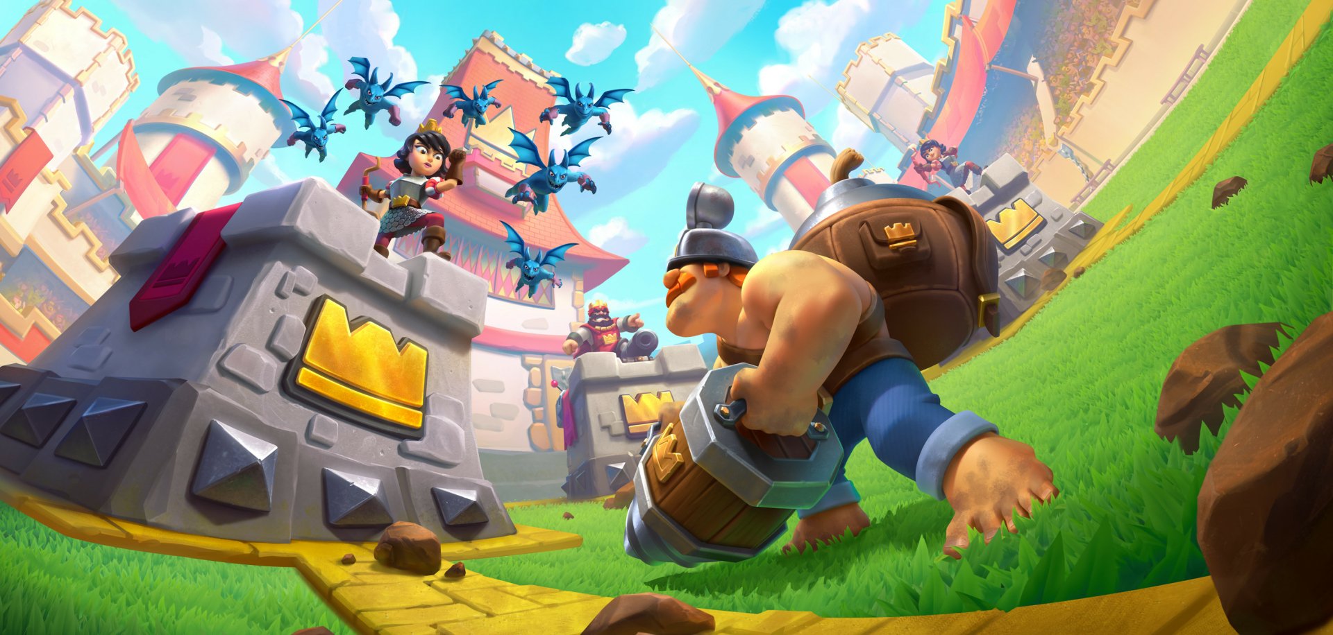 Download Video Game Clash Royale HD Wallpaper