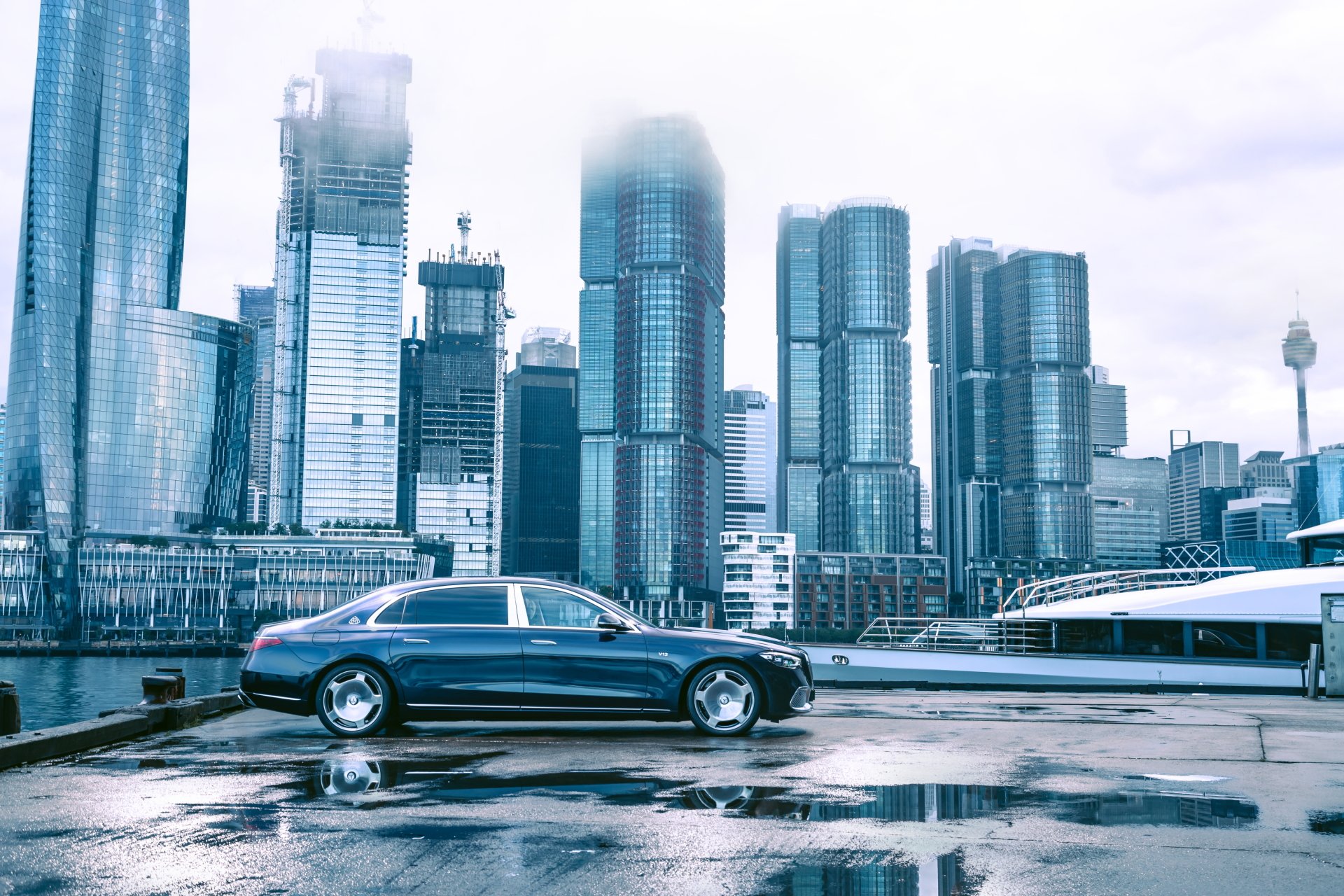 Download Vehicle Mercedes-Maybach S 680 4k Ultra HD Wallpaper