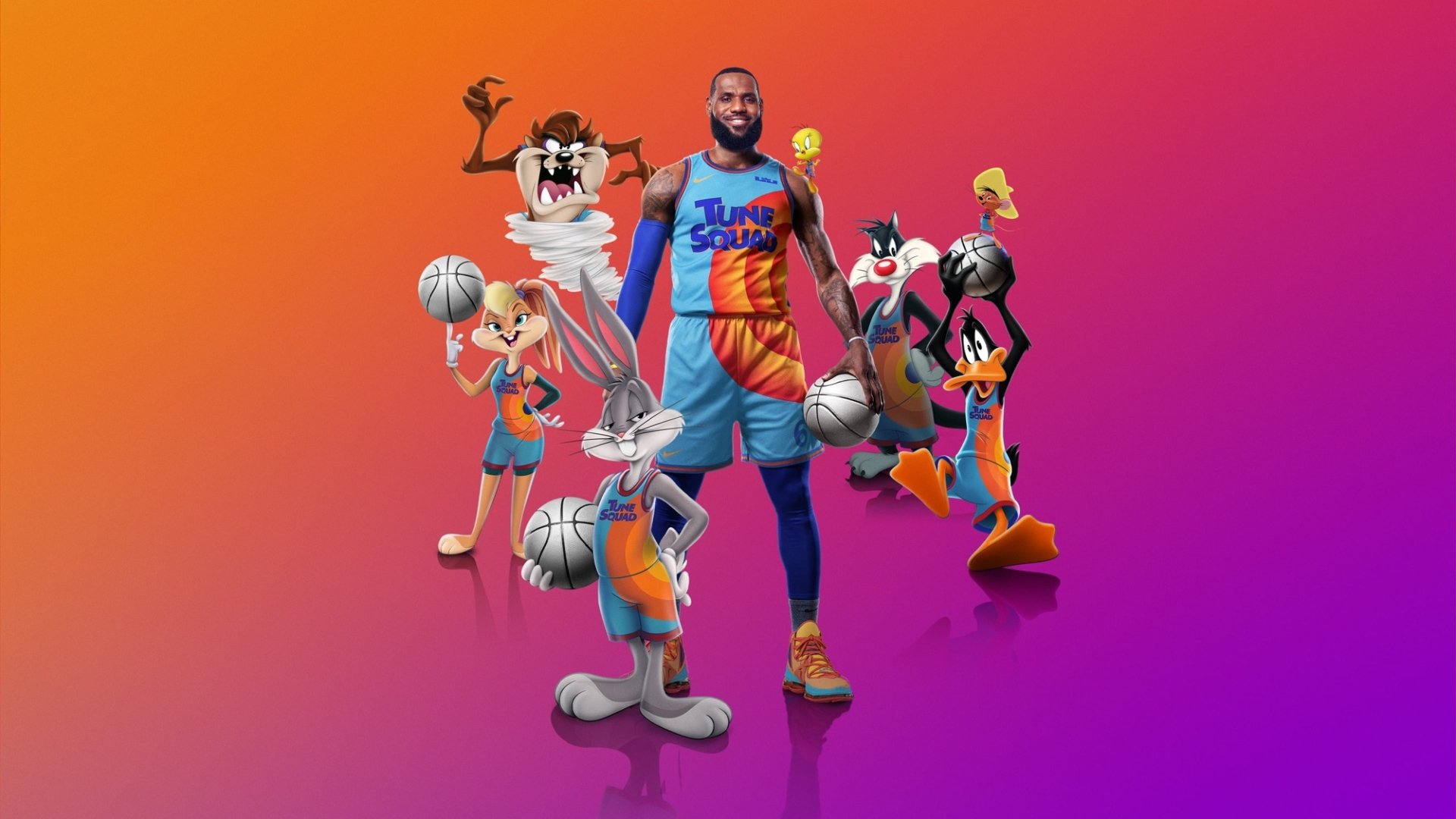LeBron James Stars In Space Jam 2 HD Wallpaper Splash