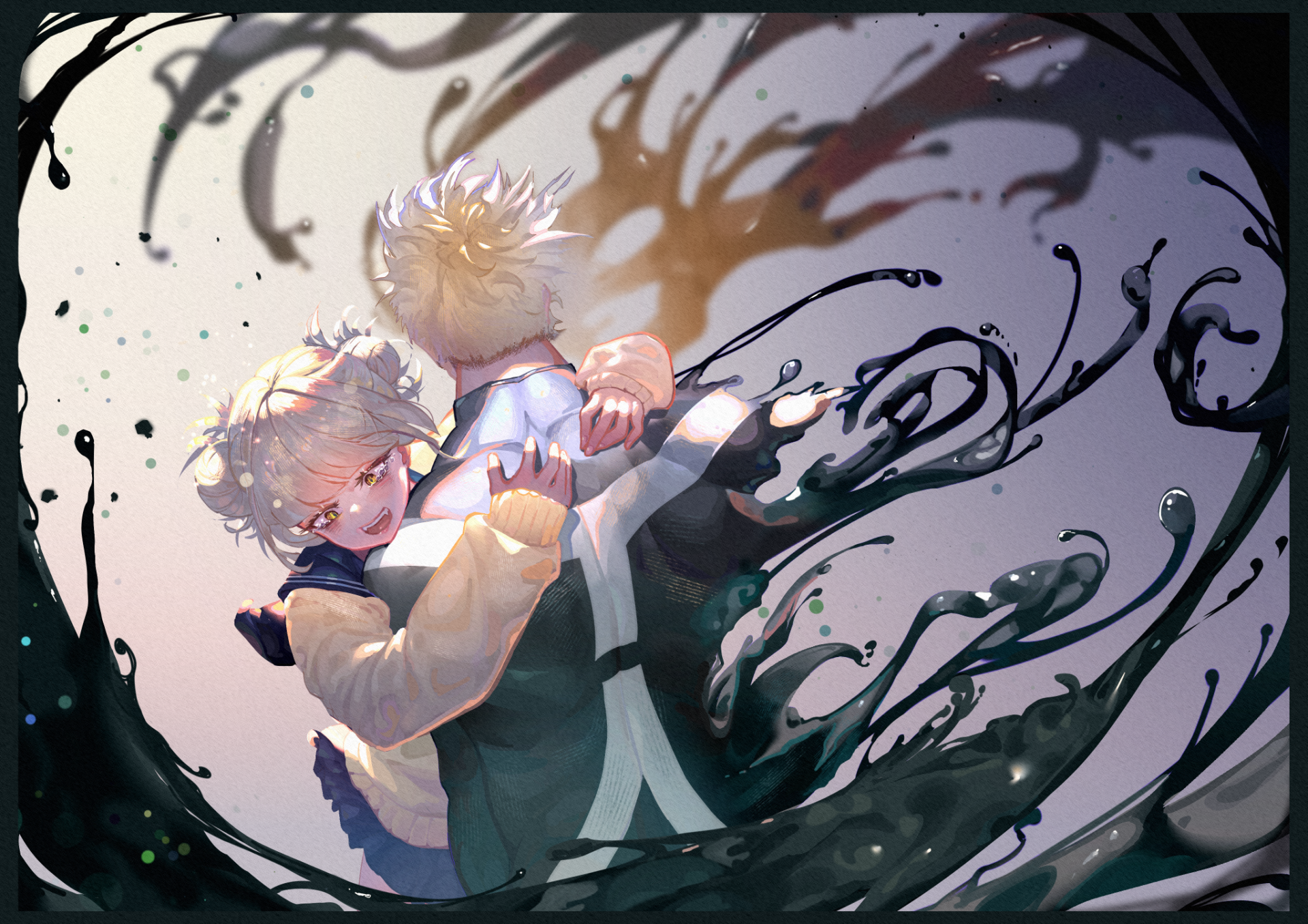Download Jin Bubaigawara Himiko Toga Anime My Hero Academia HD Wallpaper