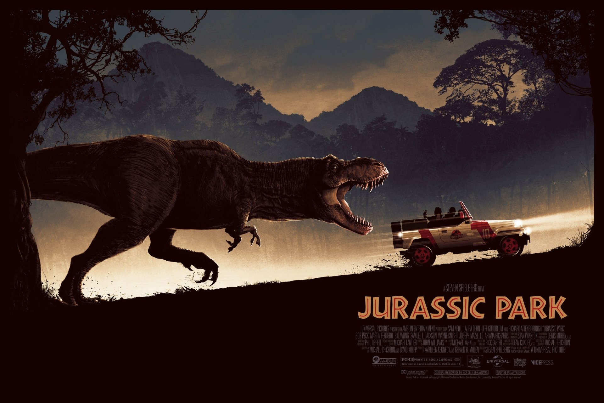Download Movie Jurassic Park HD Wallpaper by Matt Ferguson